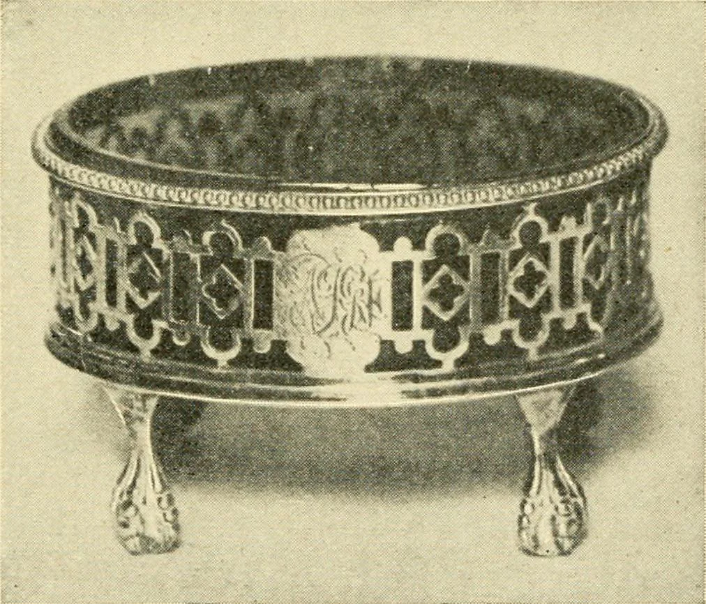 An illustration from Historic silver of the Colonies and its makers, 1917, leaf 288