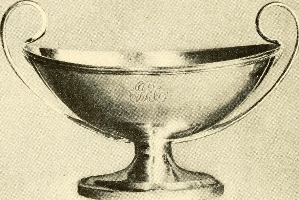 An illustration from Historic silver of the Colonies and its makers, 1917, leaf 289
