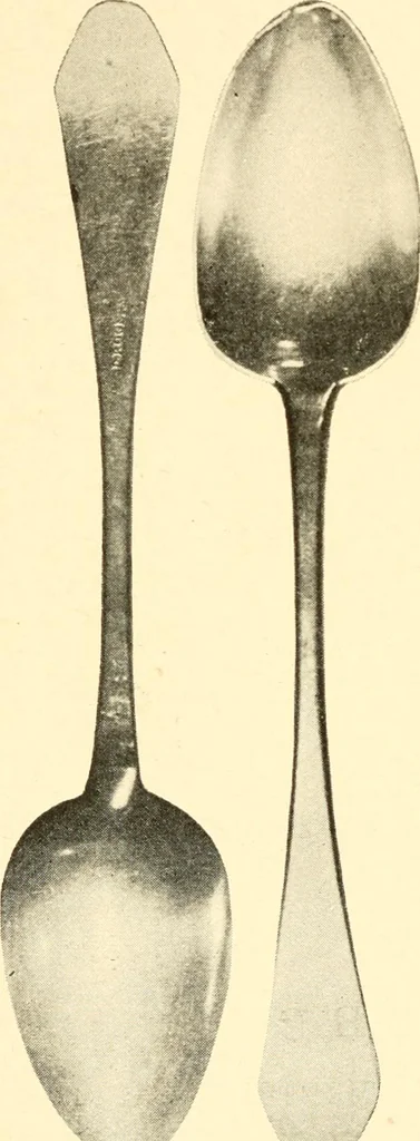 An illustration from Historic silver of the Colonies and its makers, 1917, leaf 305