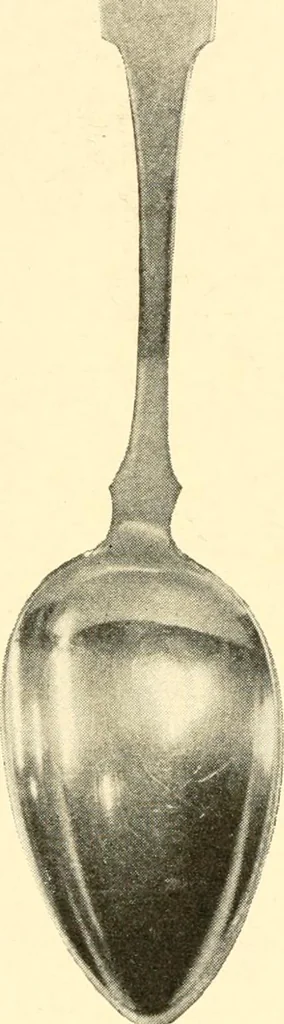An illustration from Historic silver of the Colonies and its makers, 1917, leaf 307