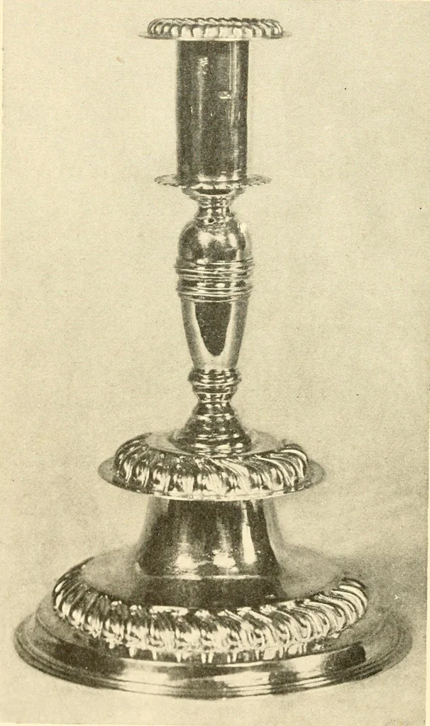 An illustration from Historic silver of the Colonies and its makers, 1917, leaf 317