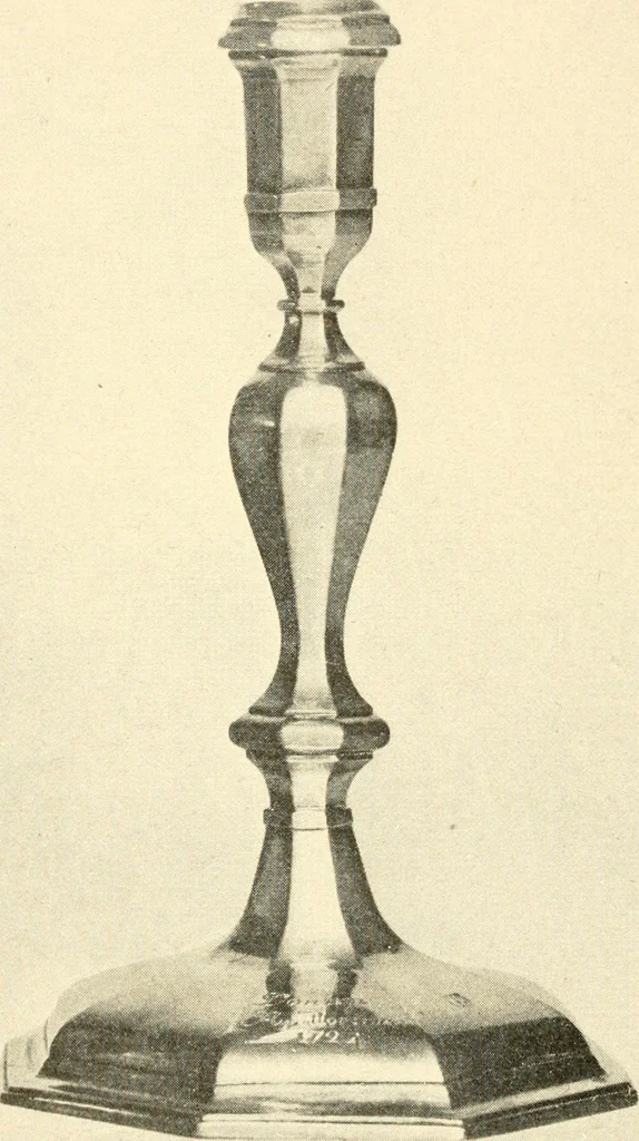 An illustration from Historic silver of the Colonies and its makers, 1917, leaf 319