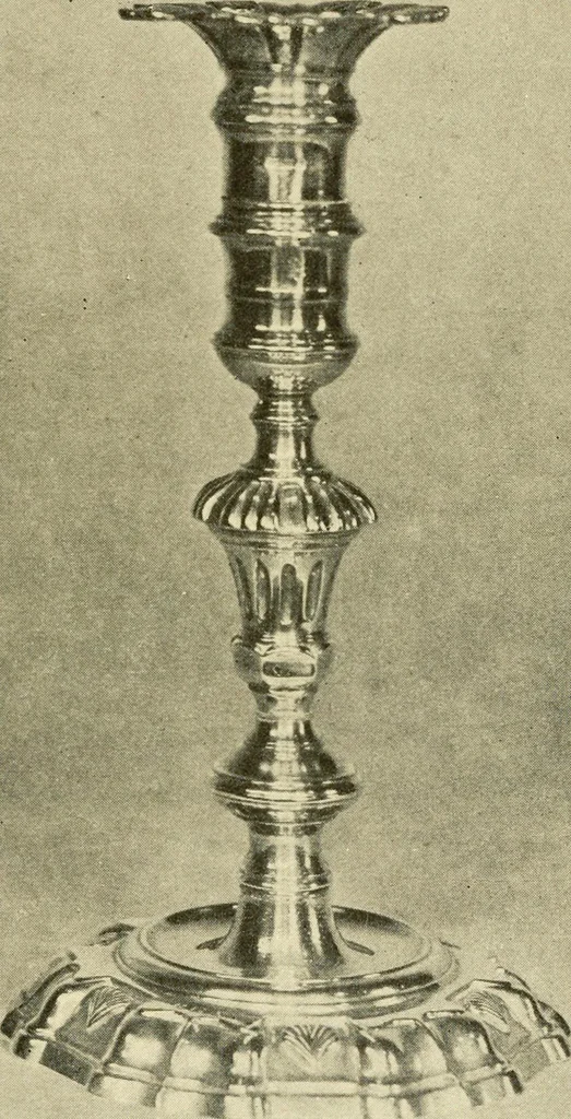 An illustration from Historic silver of the Colonies and its makers, 1917, leaf 320