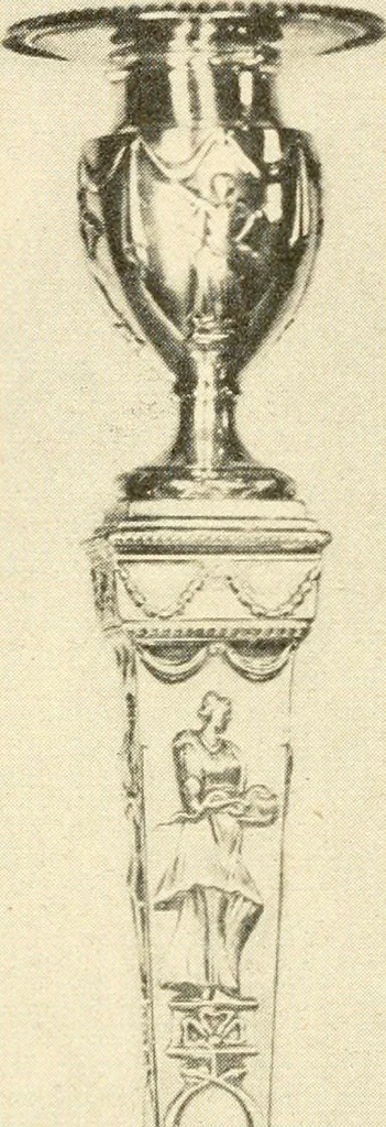 An illustration from Historic silver of the Colonies and its makers, 1917, leaf 321