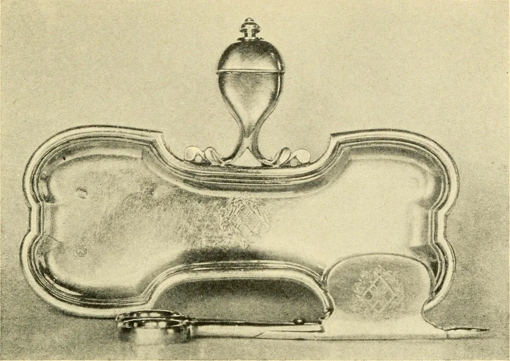 An illustration from Historic silver of the Colonies and its makers, 1917, leaf 324