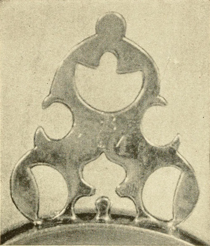 An illustration from Historic silver of the Colonies and its makers, 1917, leaf 337