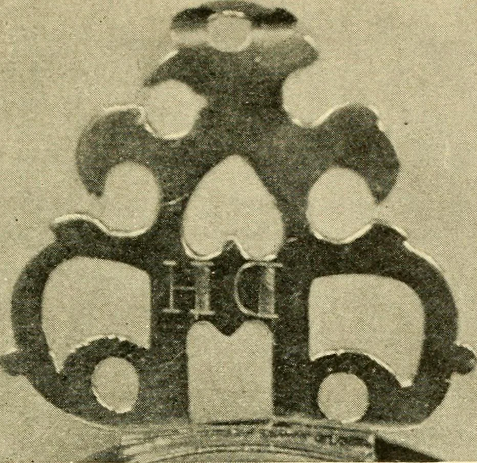 An illustration from Historic silver of the Colonies and its makers, 1917, leaf 338