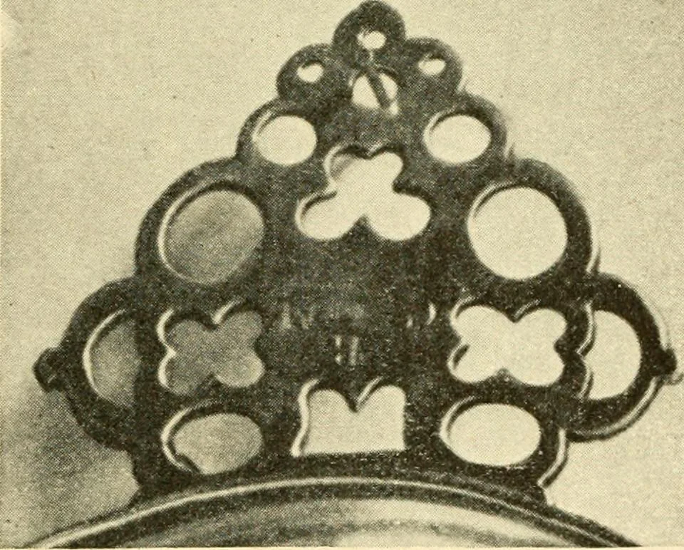 An illustration from Historic silver of the Colonies and its makers, 1917, leaf 338