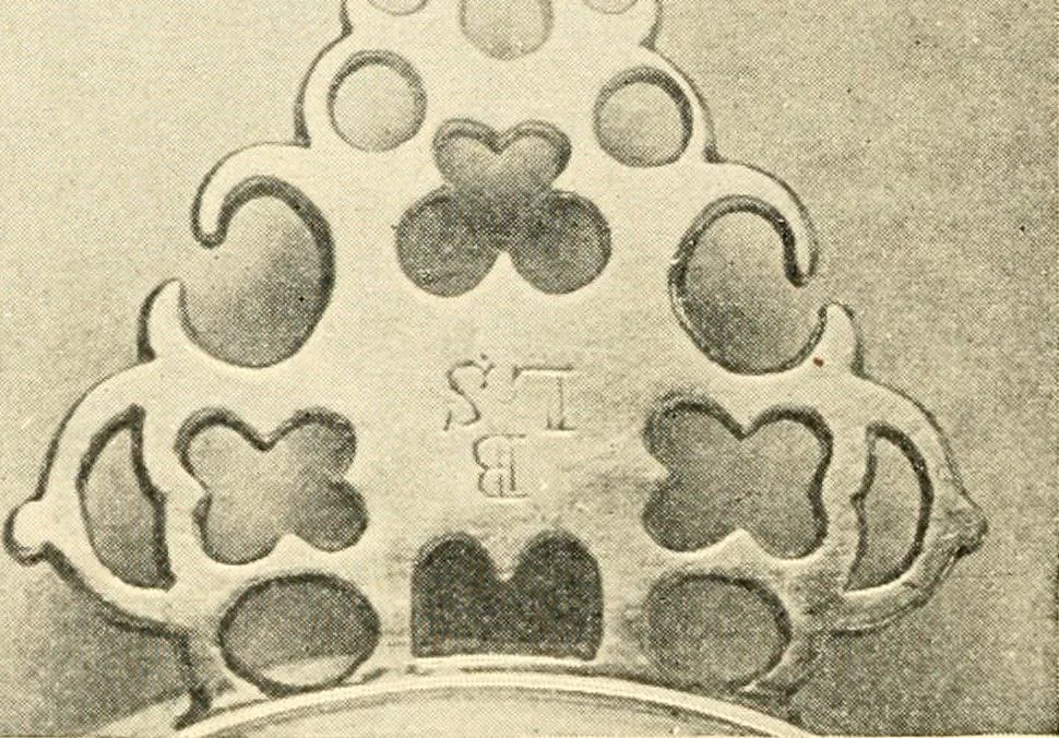 An illustration from Historic silver of the Colonies and its makers, 1917, leaf 339