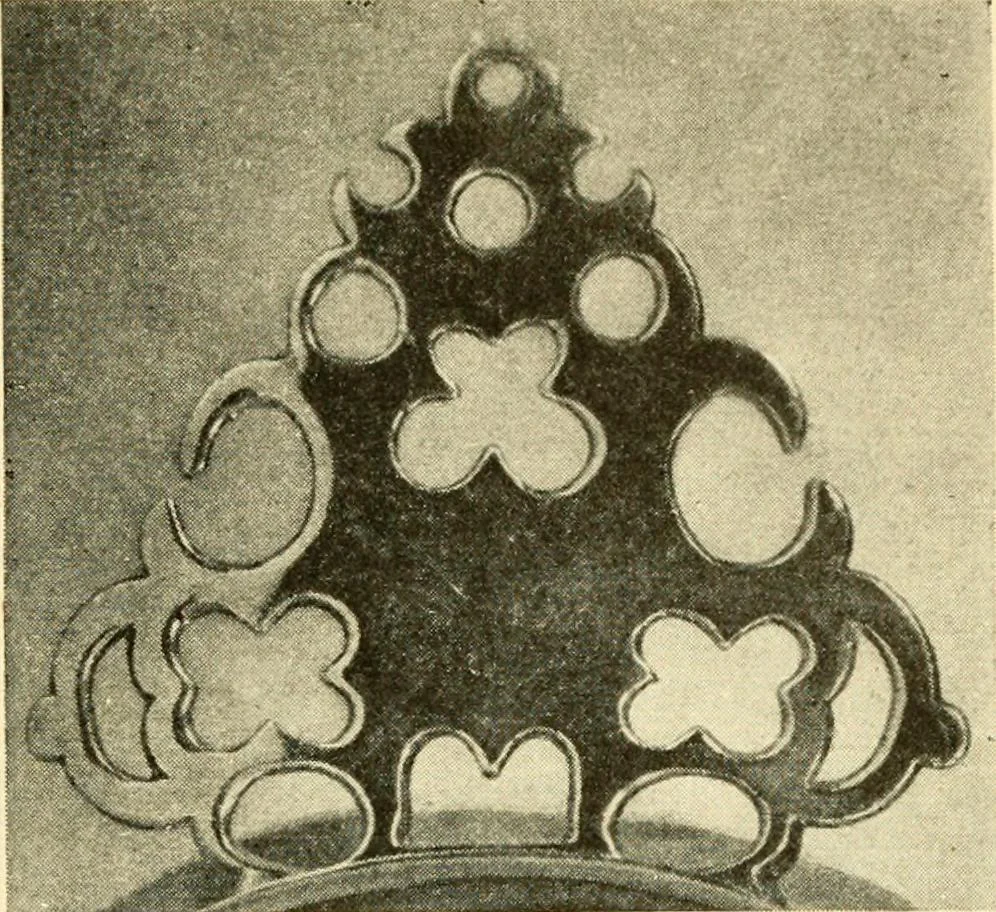 An illustration from Historic silver of the Colonies and its makers, 1917, leaf 340