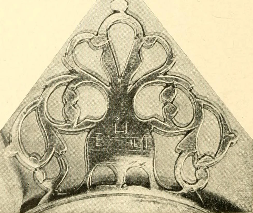An illustration from Historic silver of the Colonies and its makers, 1917, leaf 343