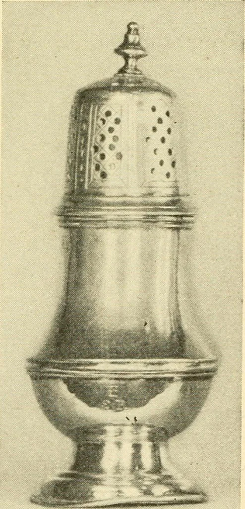 An illustration from Historic silver of the Colonies and its makers, 1917, leaf 354