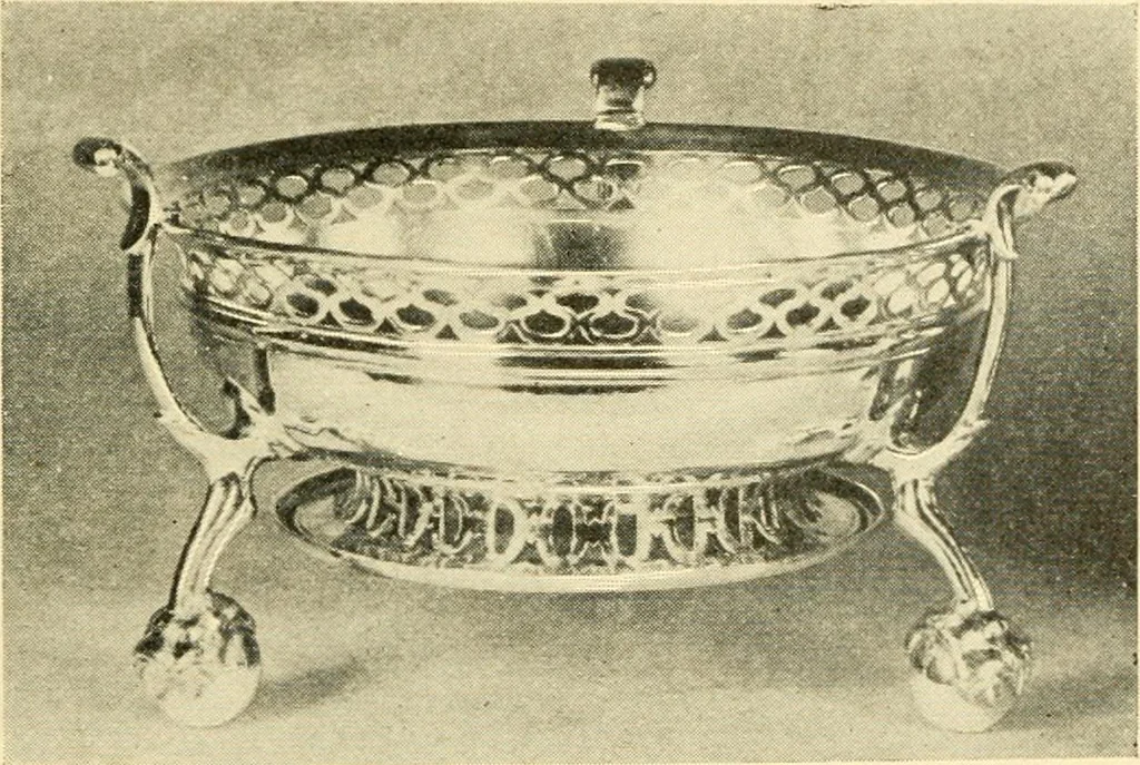An illustration from Historic silver of the Colonies and its makers, 1917, leaf 358