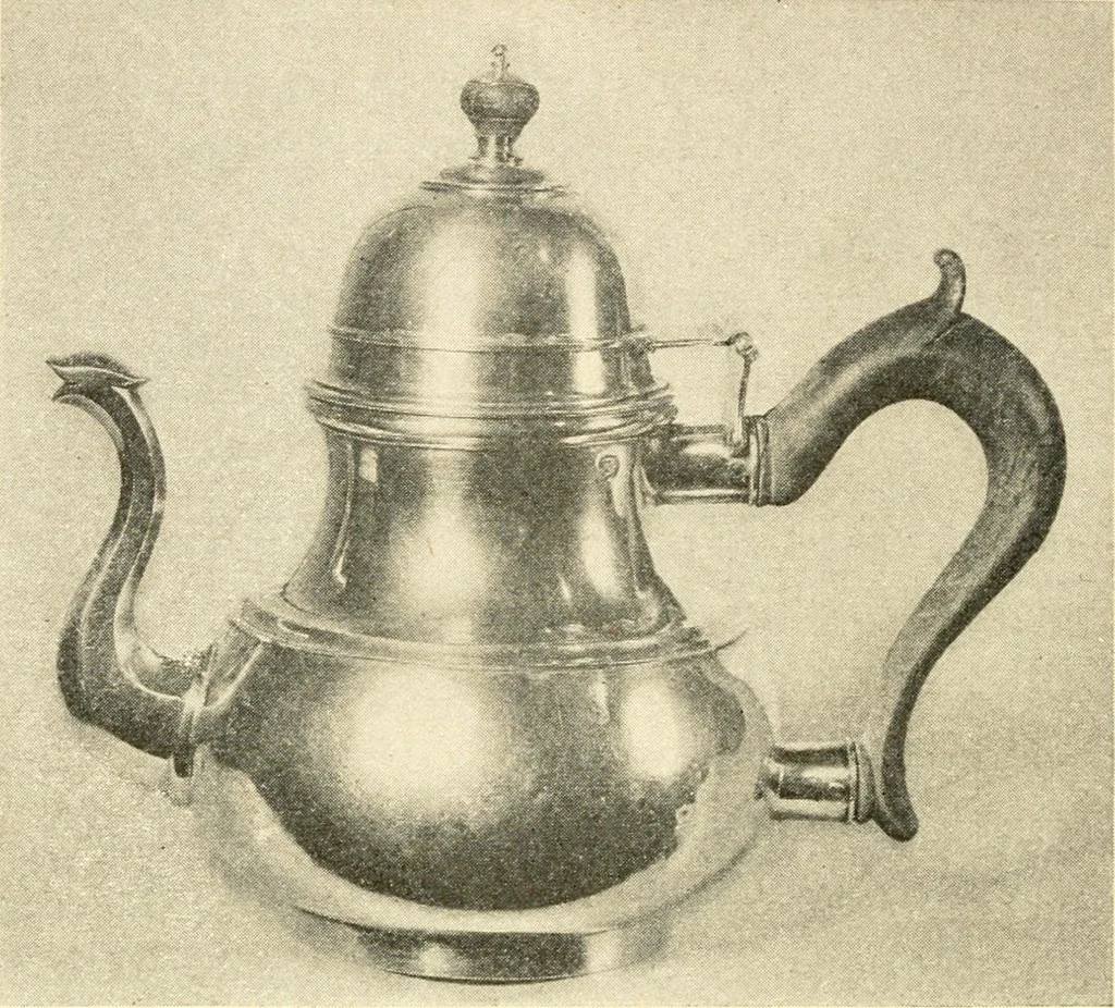 An illustration from Historic silver of the Colonies and its makers, 1917, leaf 367
