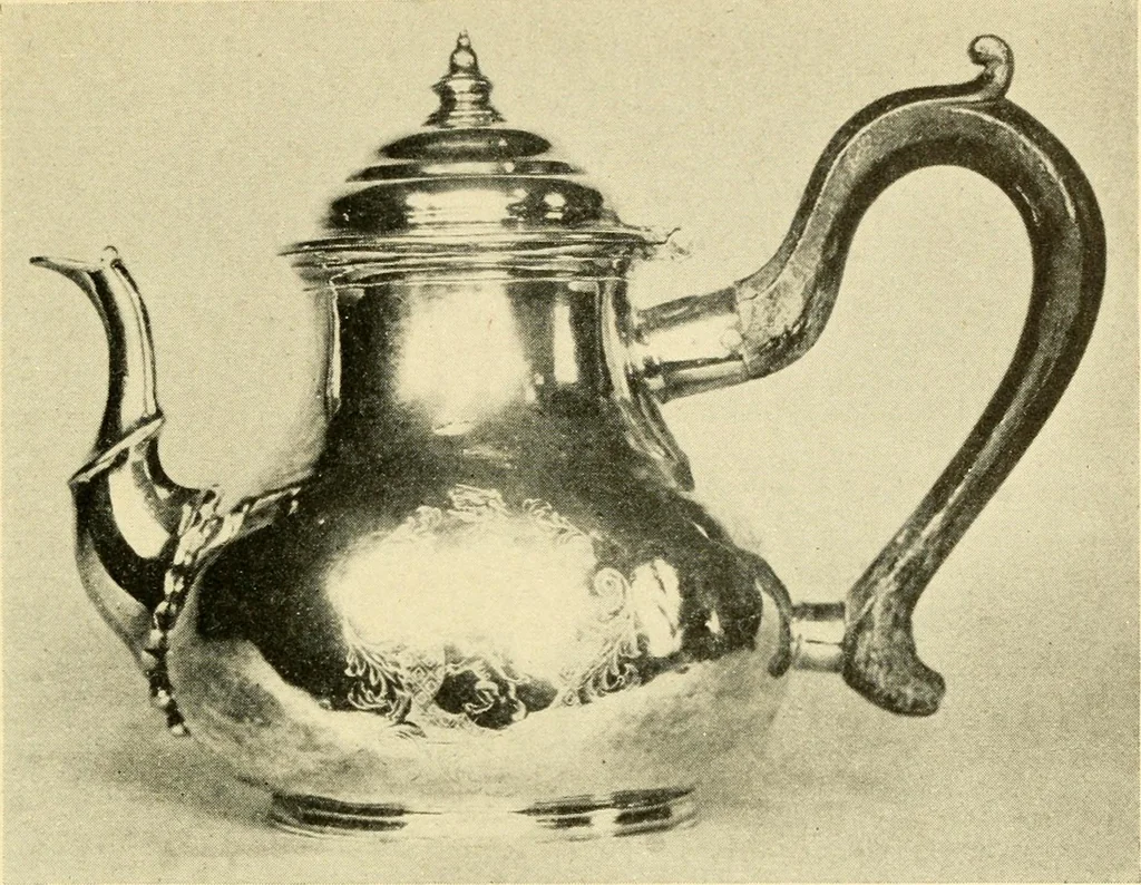 An illustration from Historic silver of the Colonies and its makers, 1917, leaf 368