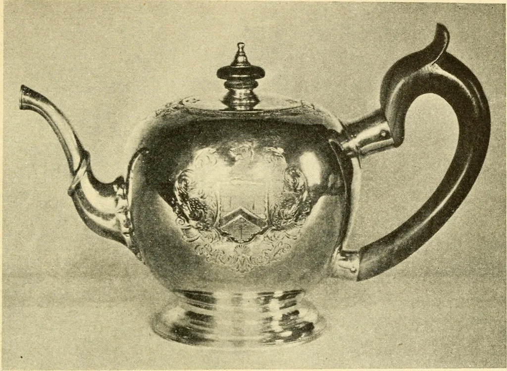 An illustration from Historic silver of the Colonies and its makers, 1917, leaf 370