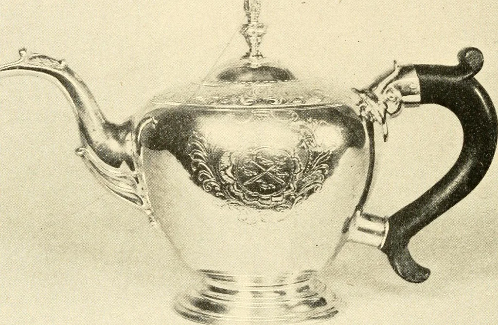 An illustration from Historic silver of the Colonies and its makers, 1917, leaf 373