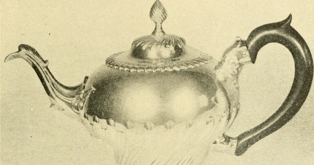 An illustration from Historic silver of the Colonies and its makers, 1917, leaf 374