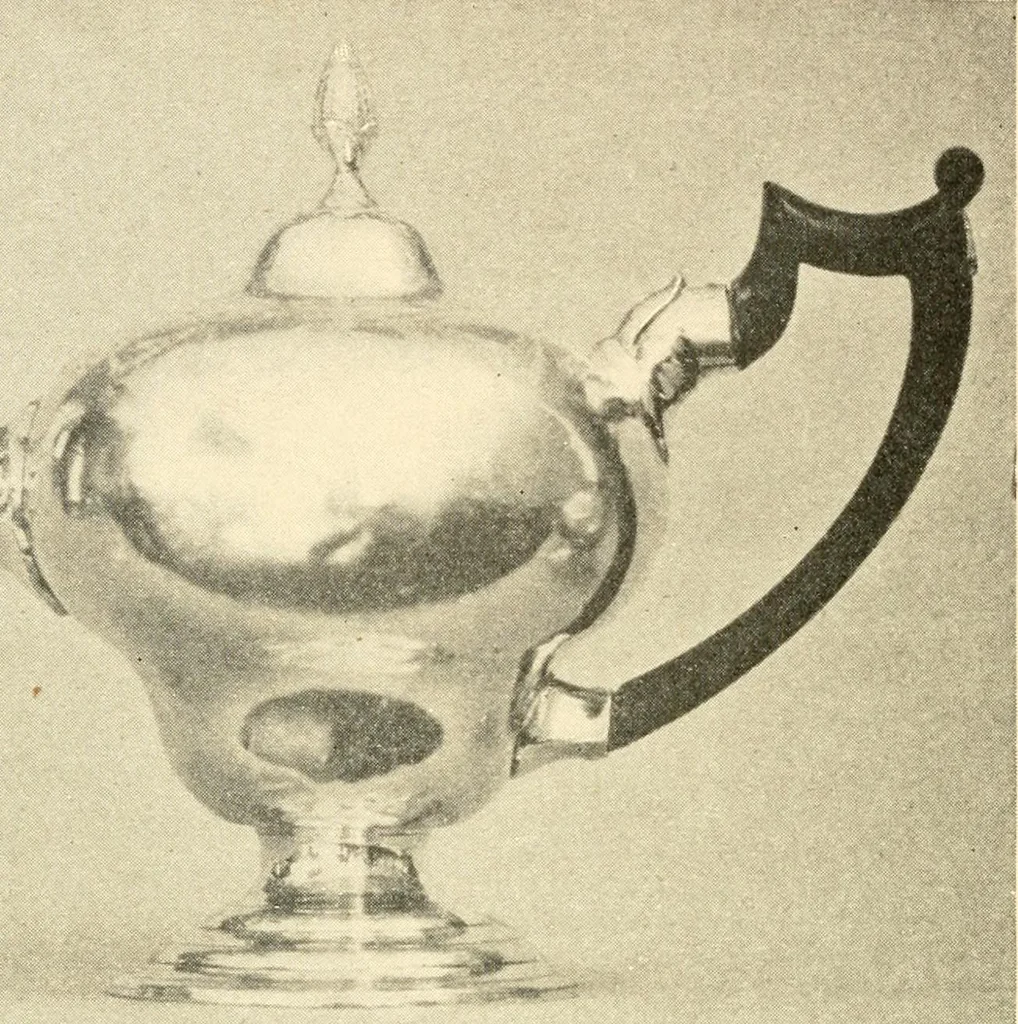 An illustration from Historic silver of the Colonies and its makers, 1917, leaf 375