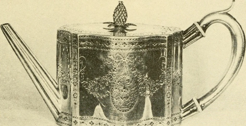 An illustration from Historic silver of the Colonies and its makers, 1917, leaf 376
