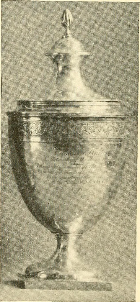 An illustration from Historic silver of the Colonies and its makers, 1917, leaf 383