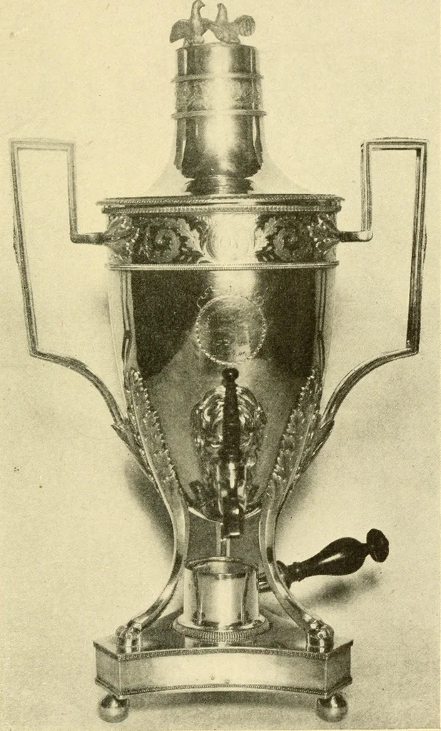 An illustration from Historic silver of the Colonies and its makers, 1917, leaf 388