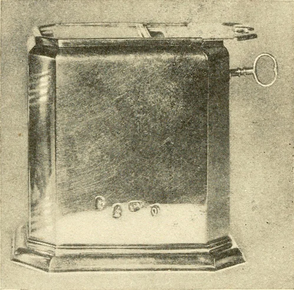An illustration from Historic silver of the Colonies and its makers, 1917, leaf 389