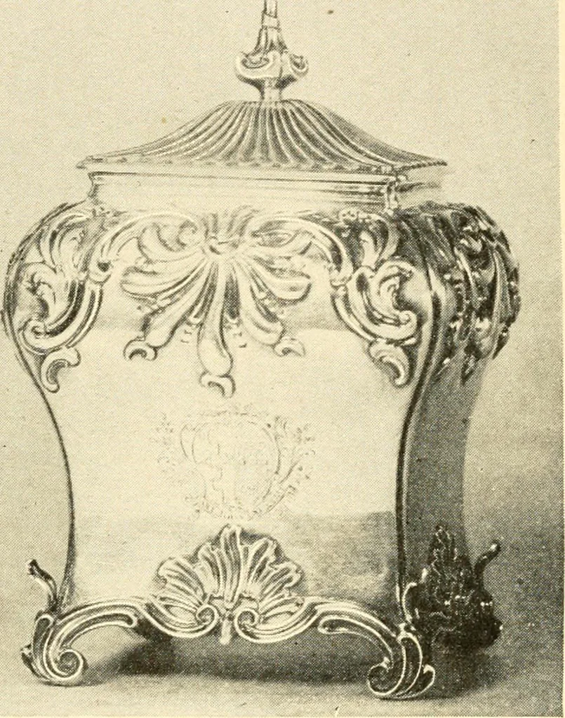 An illustration from Historic silver of the Colonies and its makers, 1917, leaf 391