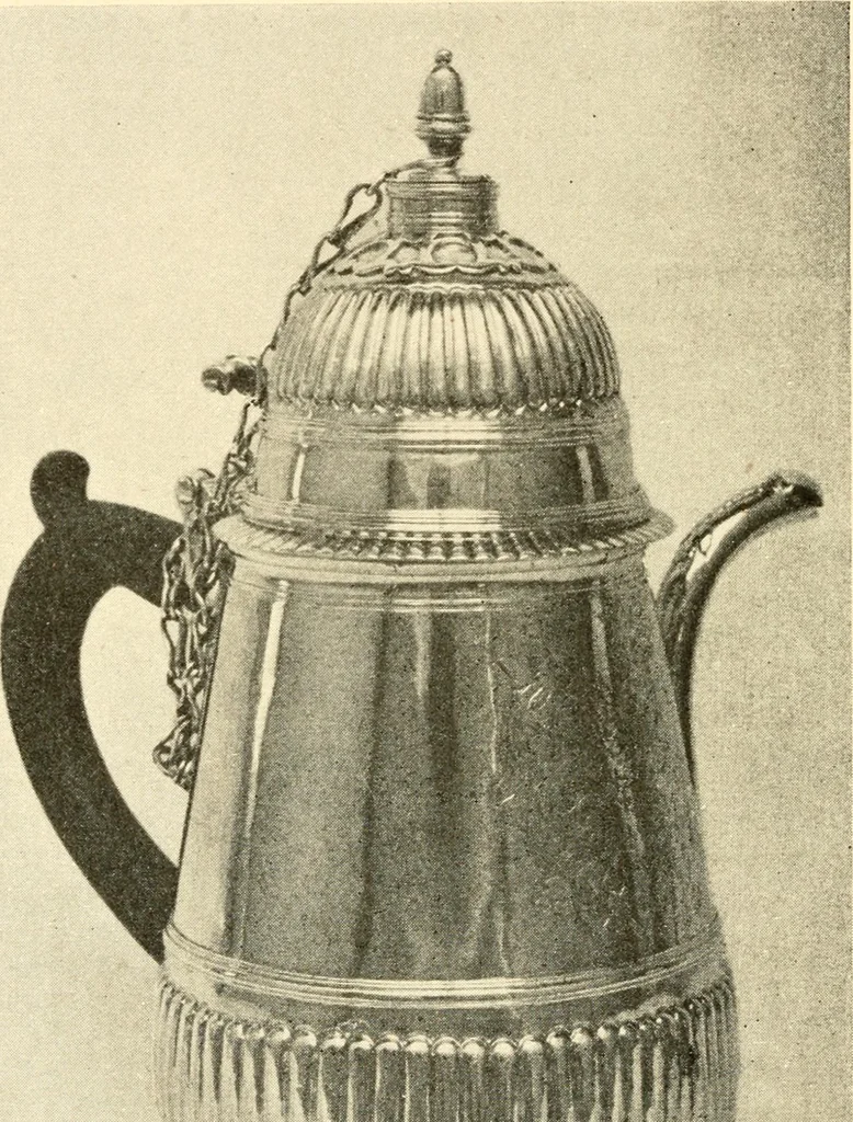 An illustration from Historic silver of the Colonies and its makers, 1917, leaf 399