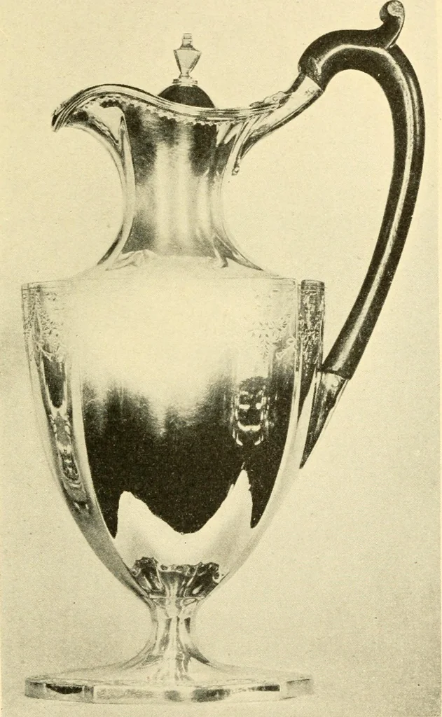 An illustration from Historic silver of the Colonies and its makers, 1917, leaf 402