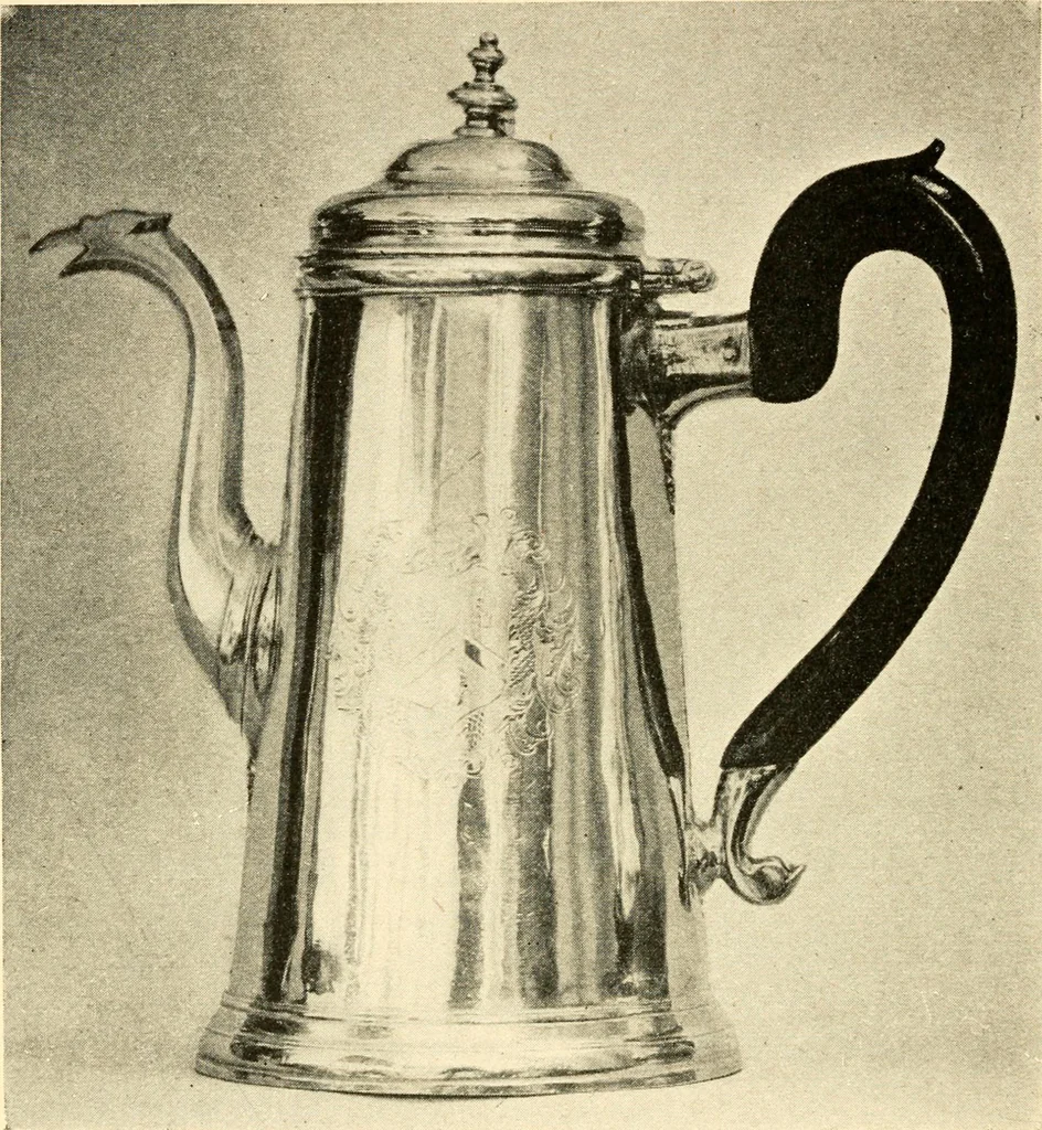 An illustration from Historic silver of the Colonies and its makers, 1917, leaf 405