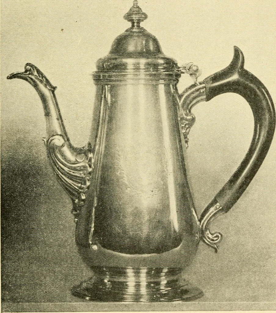An illustration from Historic silver of the Colonies and its makers, 1917, leaf 406