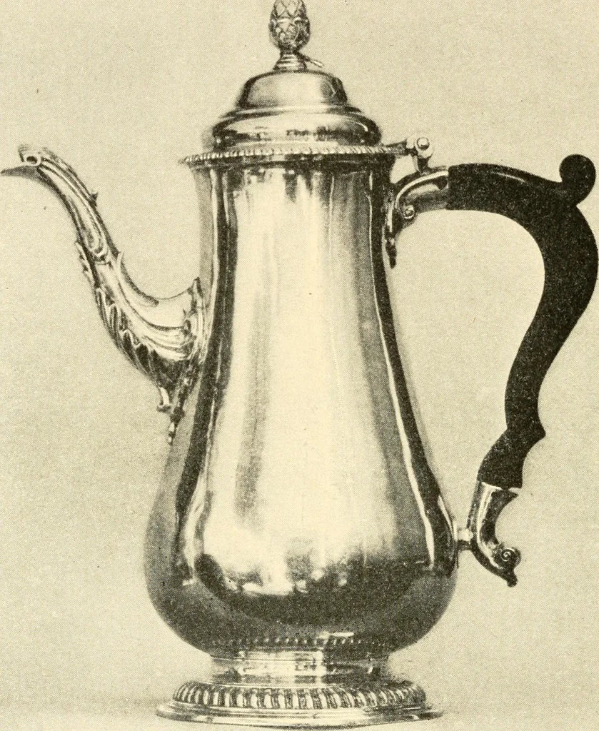 An illustration from Historic silver of the Colonies and its makers, 1917, leaf 407