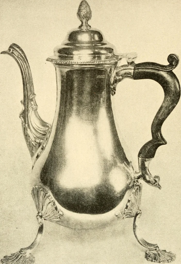 An illustration from Historic silver of the Colonies and its makers, 1917, leaf 409