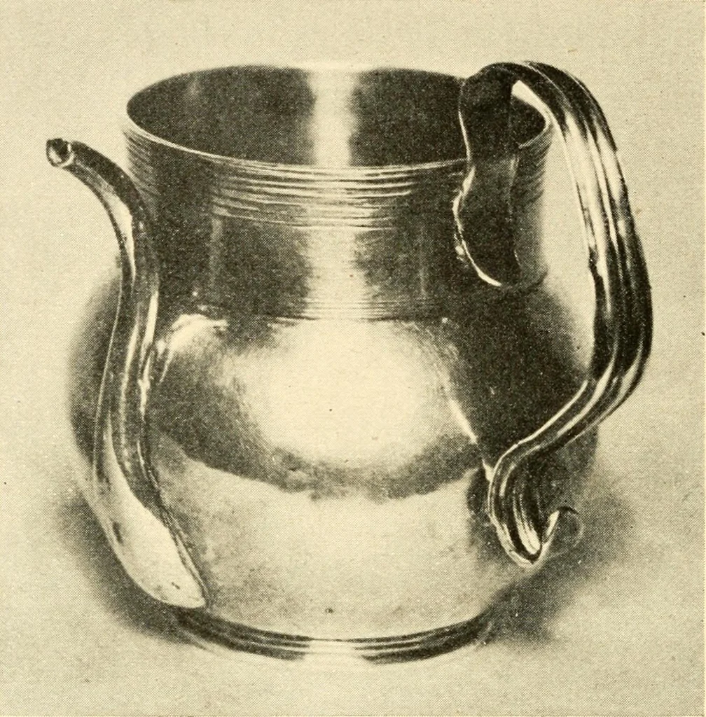 An illustration from Historic silver of the Colonies and its makers, 1917, leaf 417