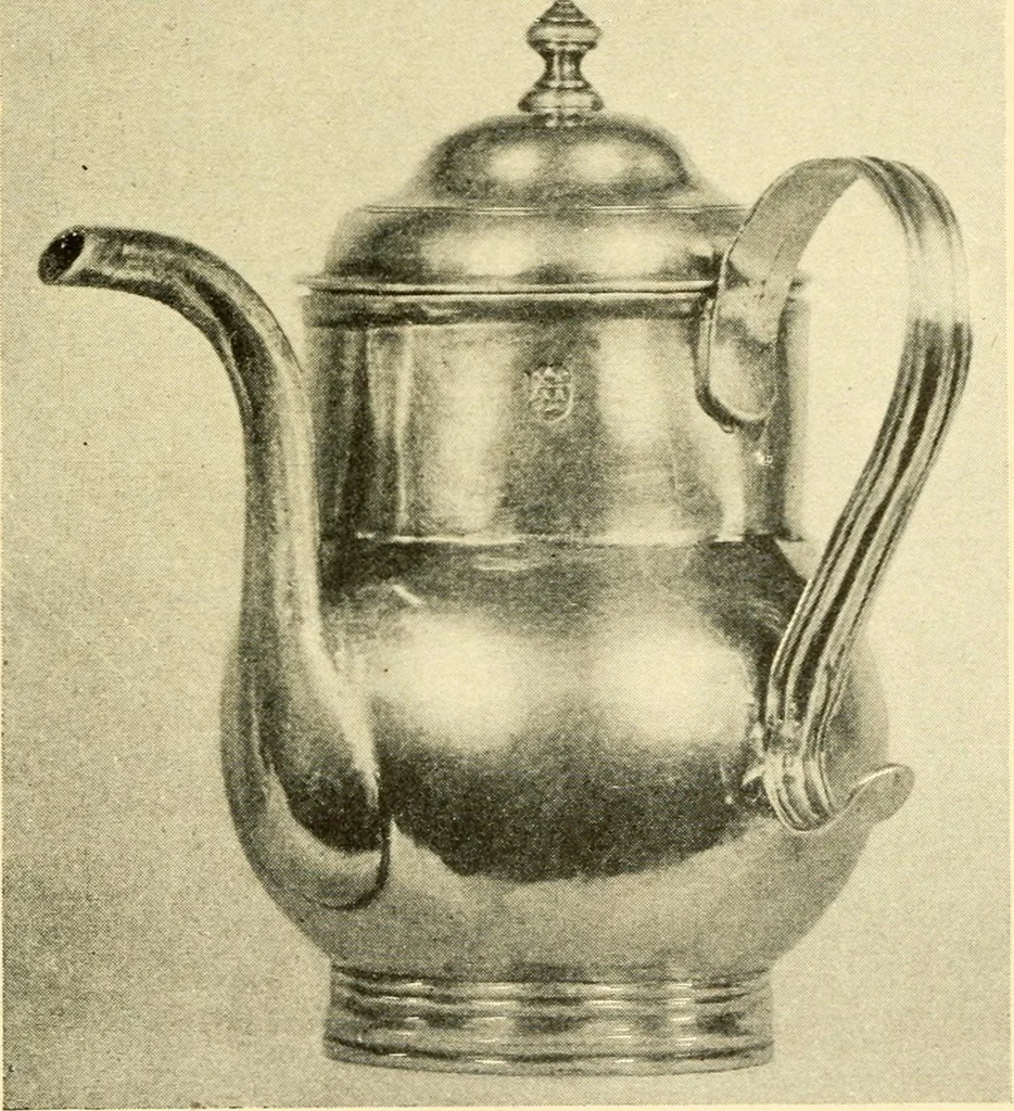 An illustration from Historic silver of the Colonies and its makers, 1917, leaf 418