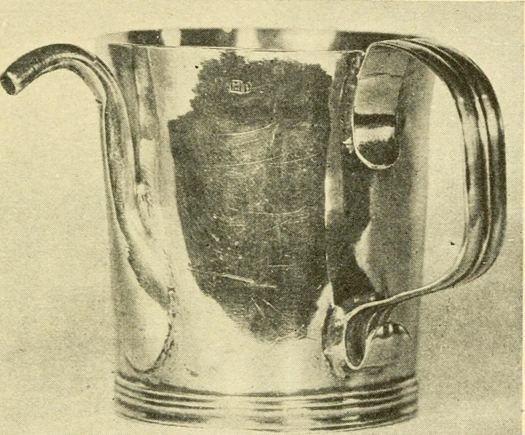 An illustration from Historic silver of the Colonies and its makers, 1917, leaf 420