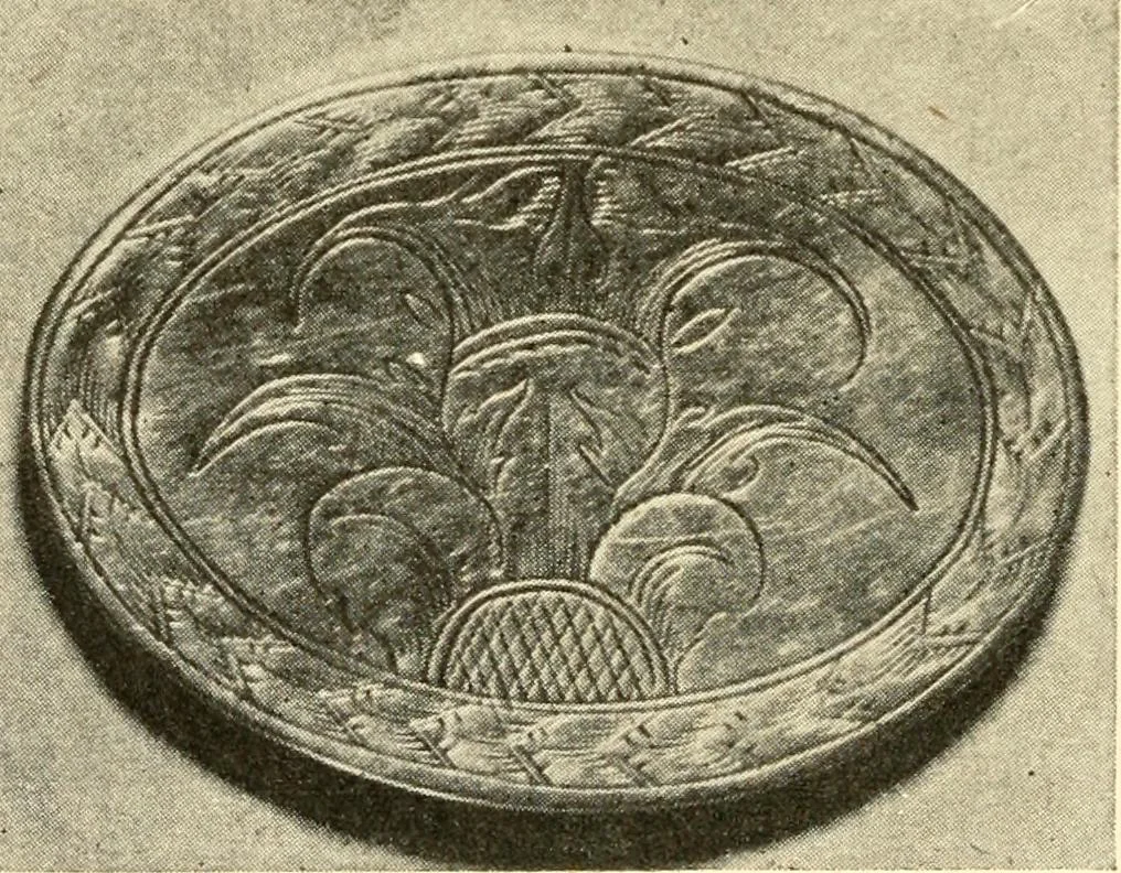 An illustration from Historic silver of the Colonies and its makers, 1917, leaf 425