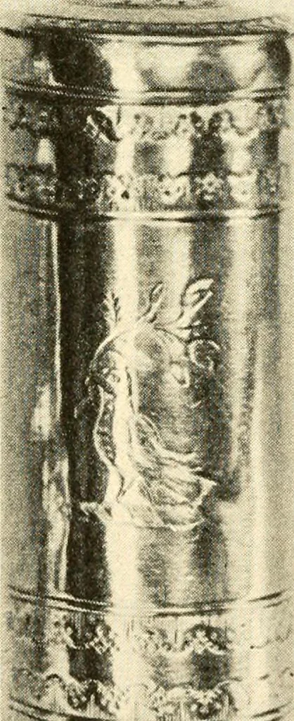An illustration from Historic silver of the Colonies and its makers, 1917, leaf 427