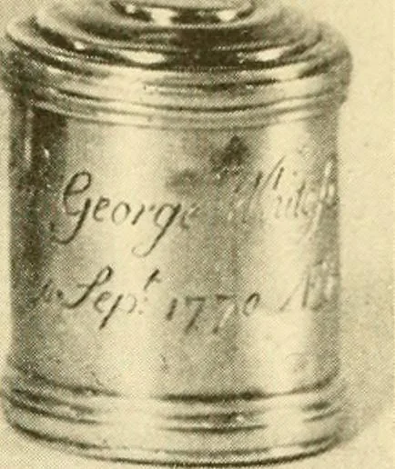An illustration from Historic silver of the Colonies and its makers, 1917, leaf 428