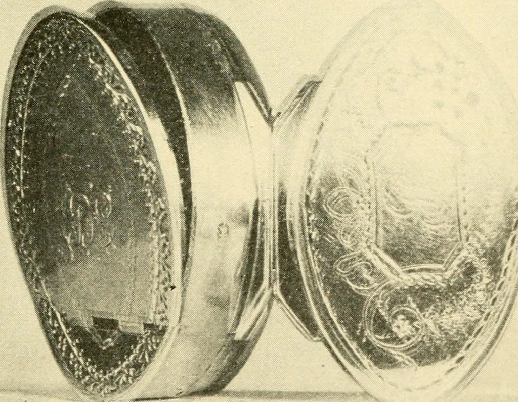 An illustration from Historic silver of the Colonies and its makers, 1917, leaf 428