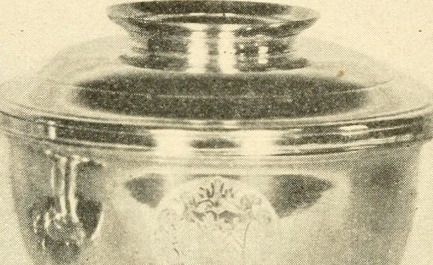 An illustration from Historic silver of the Colonies and its makers, 1917, leaf 431