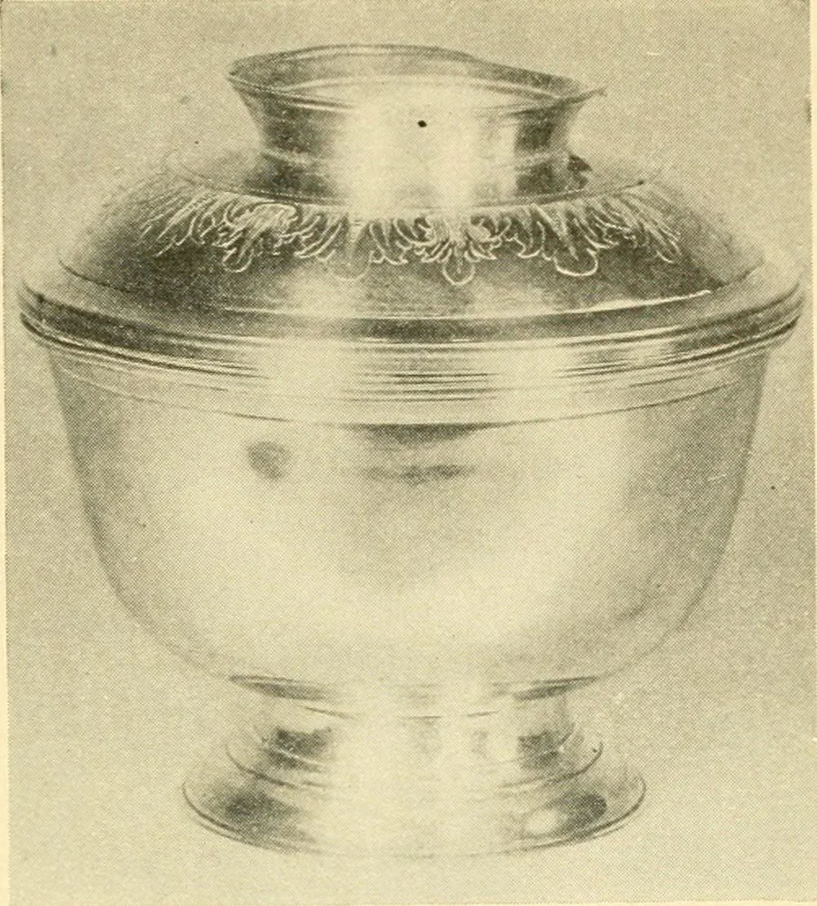 An illustration from Historic silver of the Colonies and its makers, 1917, leaf 432