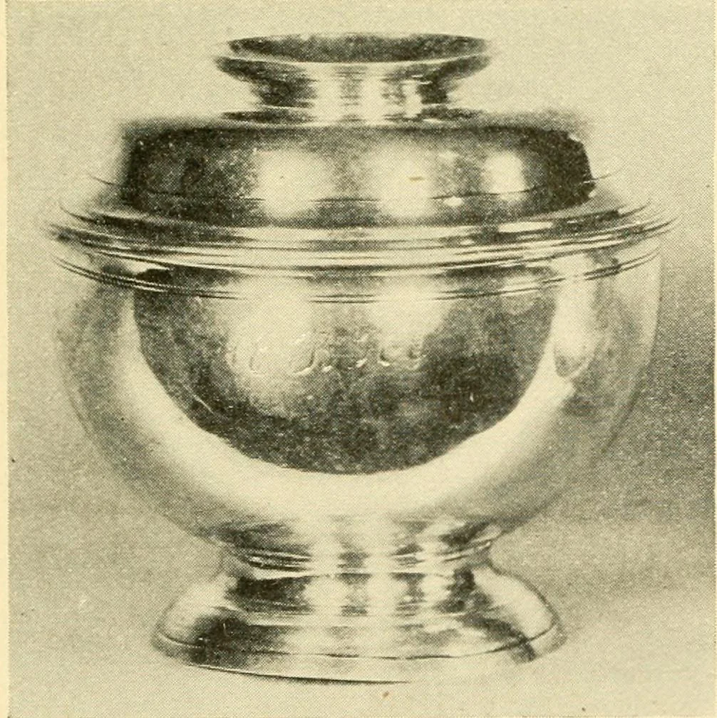 An illustration from Historic silver of the Colonies and its makers, 1917, leaf 432