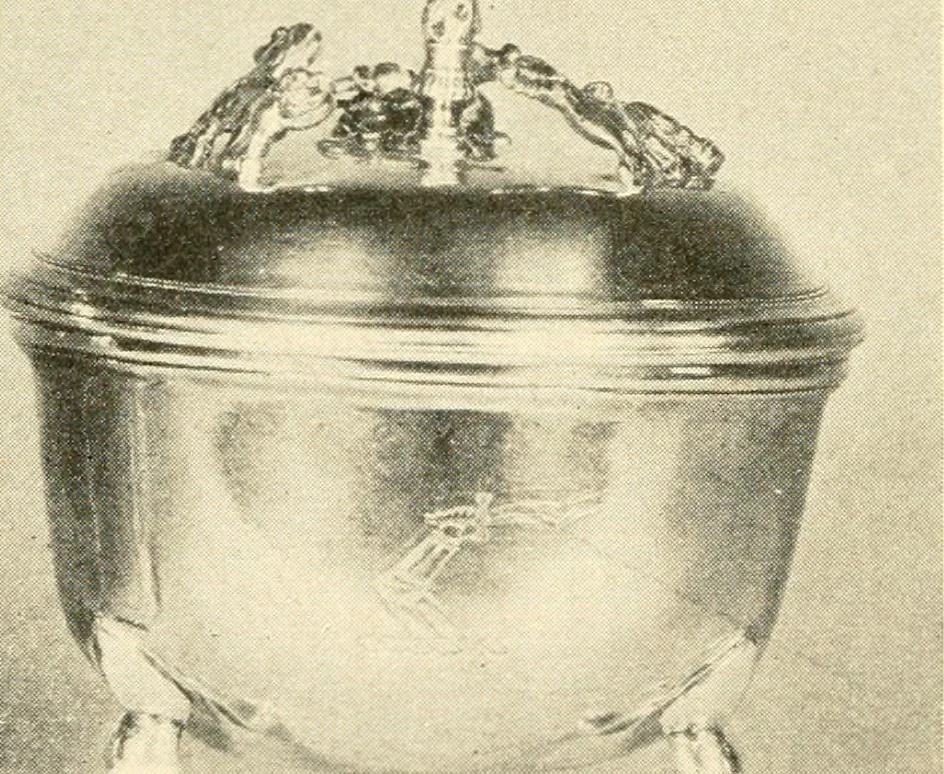 An illustration from Historic silver of the Colonies and its makers, 1917, leaf 433