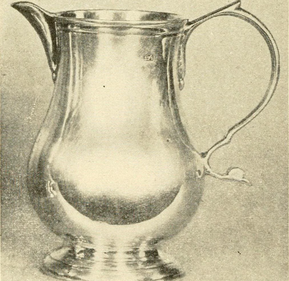 An illustration from Historic silver of the Colonies and its makers, 1917, leaf 439