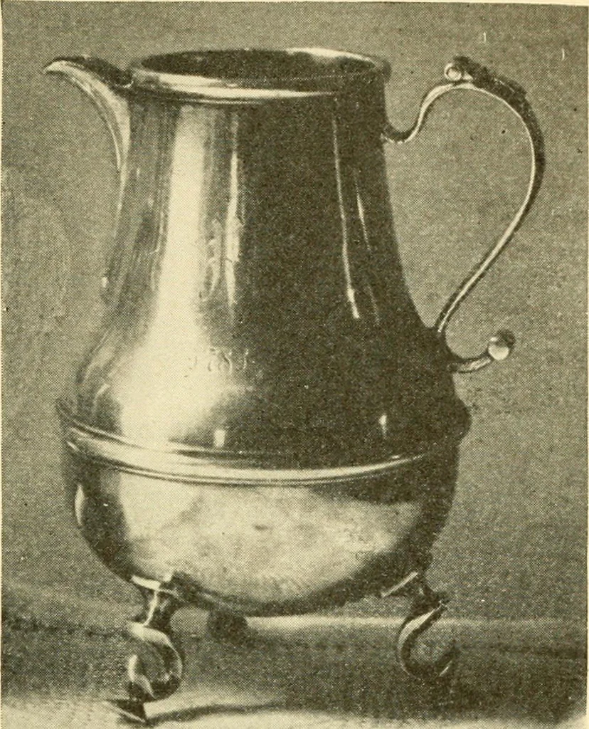 An illustration from Historic silver of the Colonies and its makers, 1917, leaf 440