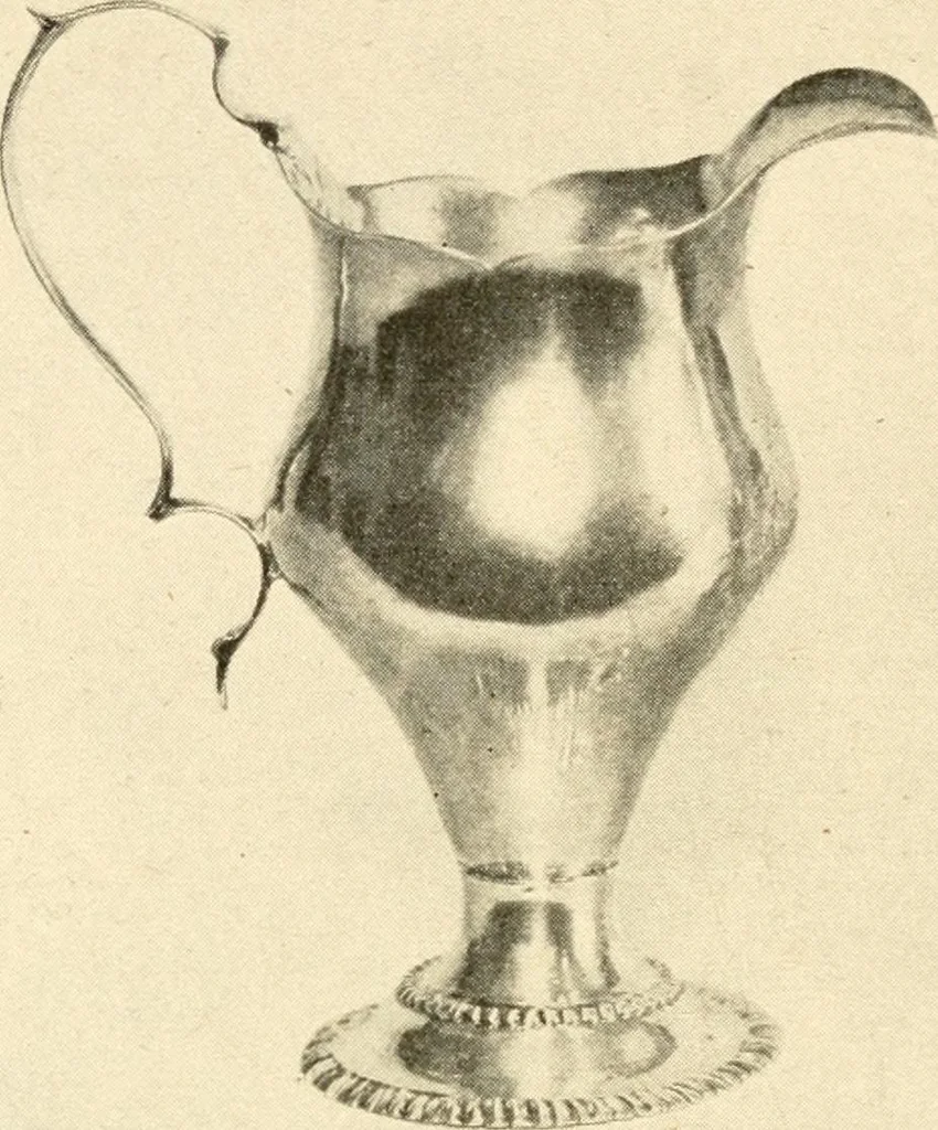An illustration from Historic silver of the Colonies and its makers, 1917, leaf 443