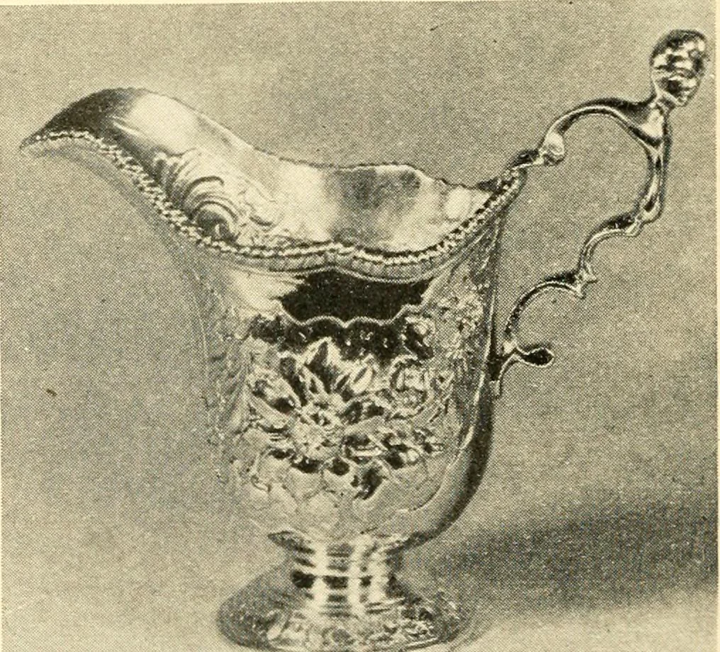 An illustration from Historic silver of the Colonies and its makers, 1917, leaf 443
