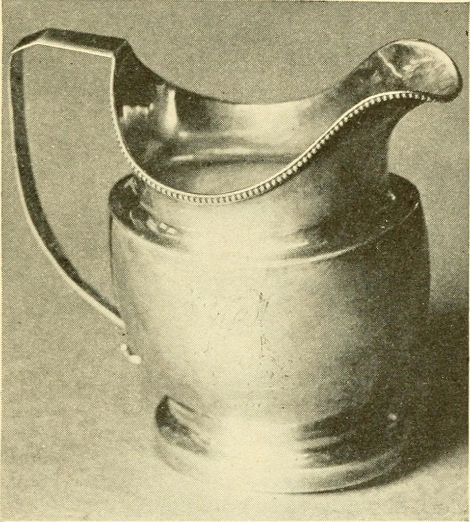 An illustration from Historic silver of the Colonies and its makers, 1917, leaf 444
